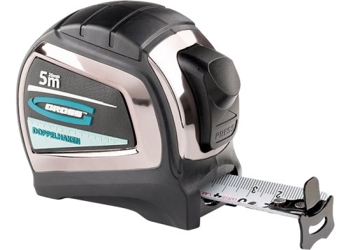 Рулетка 5 м x 25 мм Gross Doppelhaken  картинка